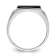 Rhodium Over 10K White Gold AA Diamond men's ring