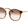 Gucci Brown and Gold Tone Frame / Brown Gradient Lens Sunglasses