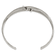 Sterling Silver Polished 4 Band Knots Cuff Bracelet