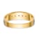 14K Yellow Gold AA Quality Mens Wedding Band