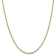 14K Yellow Gold 2mm Singapore Chain Necklace