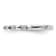 14K White Gold Stackable Expressions Diamond Ring 0.128ctw