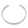 Sterling Silver Concave Cuff Bracelet