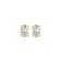 Oval Moissanite 14k Yellow Gold Over Silver Stud Earrings 1.00ctw DEW