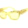 Swarovski Shiny Yellow with Crystal Accent Frame / Roviex Lens Sunglasses
