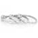 Moissanite Stackable Ring Set In Platinum-Enhanced Sterling Silver
2.88ctw Diamond Equivalent Weight