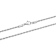 Robert Alton Men's Rope Chain Necklace 2.3mm In Stainless Steel 24 Inch