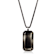 Invicta Men's Dog Tag Pendant With Chain In Stainless Steel