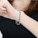 Sapphire Color CZ Tennis Bracelet In Sterling Silver