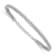 14K White Gold Lab Grown Diamond VS/SI GH, with 1 Inch Extension Double Bracelet