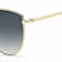 Kate Spade Gold Tone Frame / Dark Gray Gradient Lenses Sunglasses
