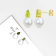 4/5 CT TGW Peridot and 8.5-9MM Freshwater Cultured Pearl Earrings in
Yellow Plated Sterling Silver