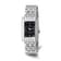 Mens Charles Hubert Solid Stainless Steel Black Dial 26x31mm Watch