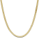 14K Yellow Gold 5.5mm Silky Herringbone Chain Necklace
