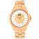 Jivago Women's Fun Rose Dial, Rose Stainless Steel Watch