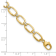 14K Yellow Gold Lab Grown Diamond VS/SI GH, Oval Link with 0.25 Inch
Extension Bracelet