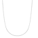 Sterling Silver Snake 1MM Chain Necklace - 24"