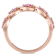 Pink Sapphire 14K Rose Gold Ring 0.30ctw