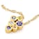 Tanzanite And Lab-Grown Diamond Pendant Necklace In 18K Gold Over
Sterling Silver 0.40ctw