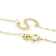Sideways Initial S Necklace In Solid 14K Yellow Gold 18 Inch