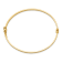 14K Yellow Gold Polished Hinged Bangle Bracelet