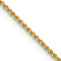 14k Yellow Gold 1.25mm Solid Spiga 14 Inch Chain