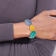 14K Yellow Gold Over Sterling Silver Agate, Jade, Serpentine Bracelet