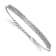 14K White Gold Lab Grown Diamond VS/SI GH, with 1 Inch Extension Bracelet