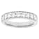 Lab-Grown Diamond Band Ring In Sterling Silver 0.50ctw
