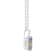 10x8mm Emerald Cut Mystic Topaz With Diamond Accents Rhodium Over
Sterling Silver Pendant with Chain