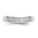 Rhodium Over 14K White Gold Lab Grown Diamond SI1/SI2, G H I, Men's Ring