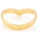 Chevron Band Ring In 18K Gold Over Sterling Silver