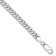 Rhodium Over 14k White Gold 4.25mm Solid Miami Cuban Link Bracelet