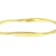 Polished Diamond-Cut Twist Bangle In 10K Gold