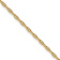 14k Yellow Gold 1.8mm Mariners Link 24 Inch Chain