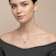 Initial R Mixed Cut CZ Pendant Necklace In Sterling Silver 18 Inch