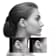 14k White Gold Cubic Zirconia Stud Earrings - 5MM