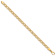 10k Yellow Gold 7mm Hand Polished Fancy Link Bracelet