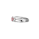 Pink And White Cubic Zirconia Platinum Over Sterling Silver Ring 1.72ctw