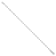 Sterling Silver 2.2mm Diamond-cut Long Link Cable Chain Bracelet