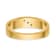 14K Yellow Gold AA Quality Mens Wedding Band