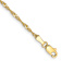 10k Yellow Gold 1.7mm Singapore Link Bracelet