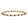 14k Yellow Gold Sapphire Bracelet