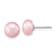 Rhodium Over Sterling Silver 7-8mm Pink Freshwater Pearl Earring
Bracelet Necklace Set