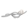 Rhodium Over Sterling Silver Cubic Zirconia Freshwater Cultured Pearl Pin