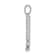 Rhodium Over 14K White Gold Diamond Letter L Initial Pendant