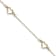 14K Yellow Gold Fancy Heart Bracelet