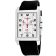 Locman Men's Classic White Dial Black Silicone Strap Watch