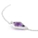 Kite Amethyst Station Bracelet In Sterling Silver 1.68ctw