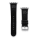 Gametime NHL Philadelphia Flyers Black Leather Apple Watch Band (38/40mm
M/L). Watch not included.